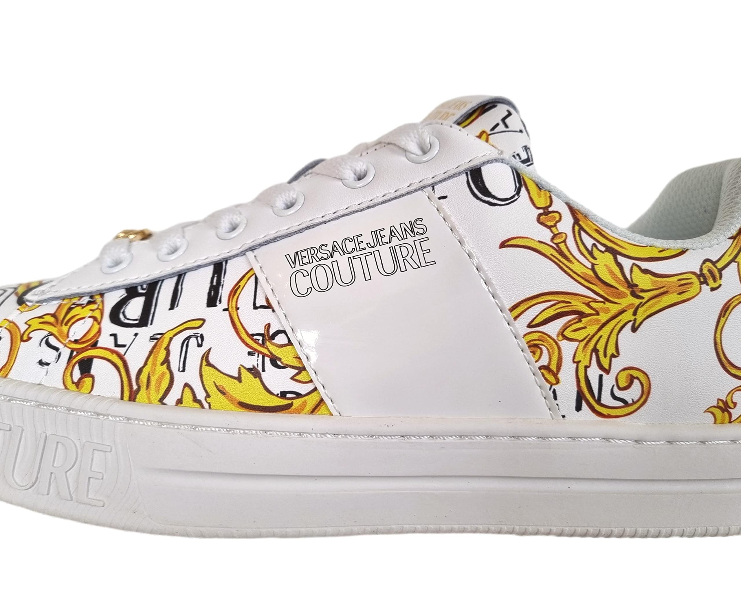 VERSACE JEANS COUTURE Women Court 88 Sneakers White 6.5 US