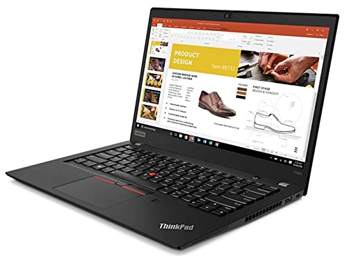 Lenovo ThinkPad T490s 14'' FHD Laptop Computer, 8th Gen Intel Quad Core i5-8365U, 8GB RAM 512GB SSD, Backlit Keyboard, Fingerprint, Thunderbolt 3, Windows 10 Pro (Renewed)