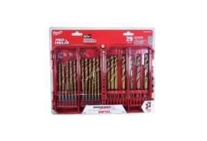 milwaukee 48-89-4672 impact duty titanium drill bit set (29 piece)