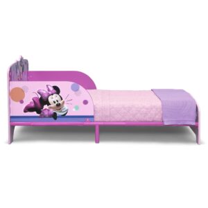 Delta Children Wood and Metal Toddler Bed, Minnie Mouse