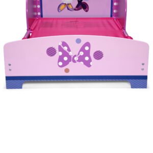 Delta Children Wood and Metal Toddler Bed, Minnie Mouse