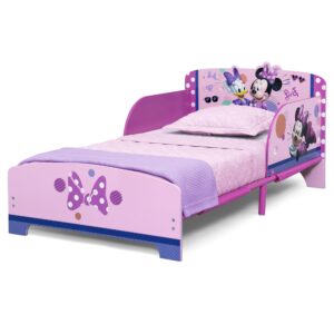 Delta Children Wood and Metal Toddler Bed, Minnie Mouse