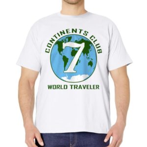 7 Continents World Traveler Club T-Shirt