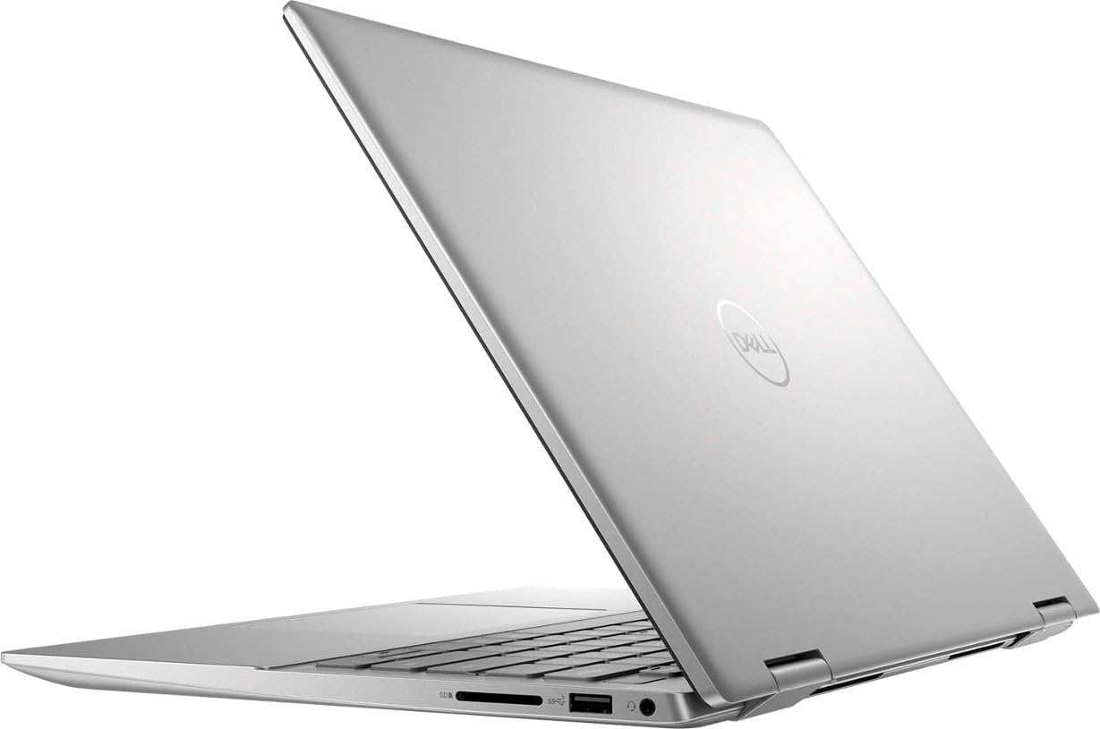 Dell Inspiron i7430 2-in-1 Laptop 2023 14" 1920x1200 IPS Touchscreen 10-Core 13th Intel i7-1355U 16GB LPDDR5 2TB SSD Iris Xe Graphics Thunderbolt 4 Wi-Fi 6E Backlit KB Fingerprint Windows 10 Home