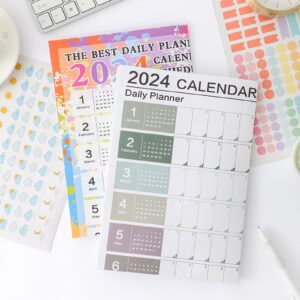 29''x20'' Poster Calendar 2024 Wall Calendar 12 Month Annual Yearly Wall Planner,Year-Round Large Wall Calendar， Large Size 12 Month Planner,2024 Calendar