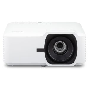 viewsonic ls740hd 5000 lumens 1080p laser projector with 1.3x optical zoom, h/v keystone, 4 corner adjustment, and 360 degrees projection for auditorium, conference room and education