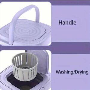 Portable Folding Washing Machine Household Small Fully Automatic Laundry Pantyhose All-in-One Machine