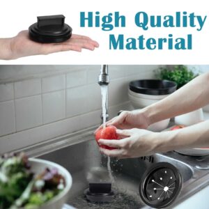 Garbage Disposal Splash Guard Sink Stopper Sink Baffle Disposal Replacement,3-1/8 Inch Multi-Function Drain Plugs,Splash Guard for Sink,Sink Rubber Guard,Suitable for Waste King,Whirlaway