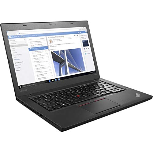 Lenovo Thinkpad T470s Business Laptop, 14" FHD, i5-7300U 2.6GHz, 8GB DDR4 RAM, 256GB SSD, Windows 10 Pro 64 (Renewed)