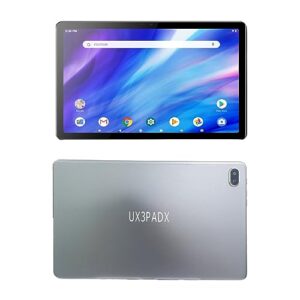 ux3padx android 12 tablet 10 inch tablets, 4gb+64gb tablet, 8 core android tablet, 2.4g wifi, 1200 * 1920ips, 5000mah, bluetooth 5.0, gps, dual camera