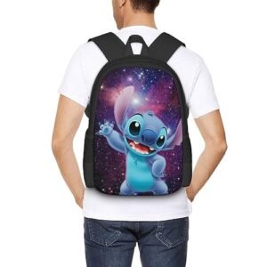 Giuda Cute Anime Backpack 17 Inch Large Capacity Multifunction Backpacks Lightweight Sports Travel Laptop Bag Daypack