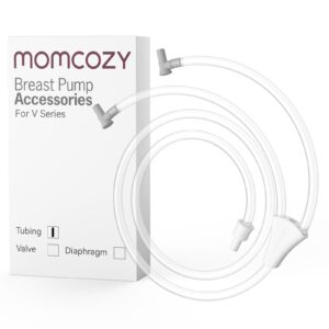 momcozy replacement tubing only for momcozy v1/v2. original v1/v2 breast pump replacement accessories, 1 pack