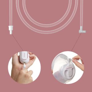 Momcozy Replacement Tubing Only for Momcozy V1/V2. Original V1/V2 Breast Pump Replacement Accessories, 1 Pack