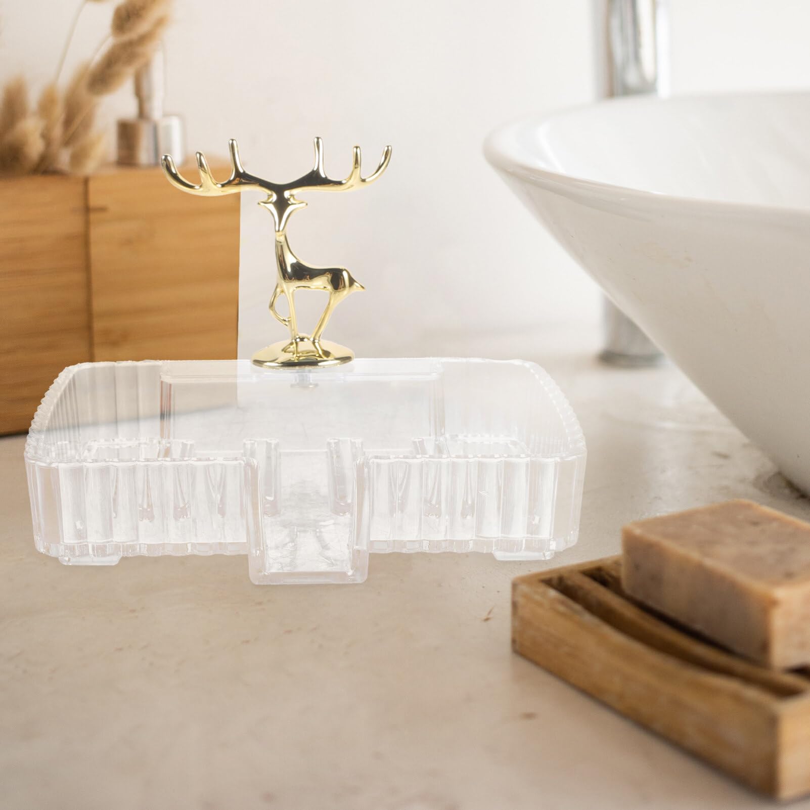 Beavorty Transparent Soap Dish Soap Holder Soap Dish Soap Bar Holder for Shower Soap Tray s for Shower Plastic Ceramics Shampoo Modern Soap Dish