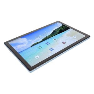 Airshi 4G Tablet, 10.1 Inch Tablet 8G RAM 256G ROM 2 Speakers 100-240V with Travel Case (US Plug)