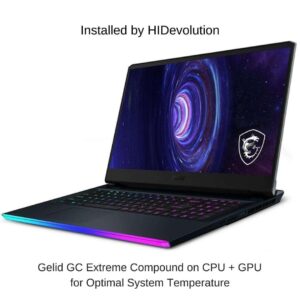 HIDevolution MSI Raider GE76 12UE 17.3" FHD 144Hz, 1.8 GHz i9-12900H, RTX 3060, 32 GB DDR5 RAM, 1 TB PCIe SSD, Windows 11 Home