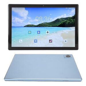 HEEPDD 2 in 1 Tablet, 100-240V 10.1in Tablet 8G RAM 256G ROM 8 Core 2.4GHz 5G WiFi Connection with Travel Case (US Plug)