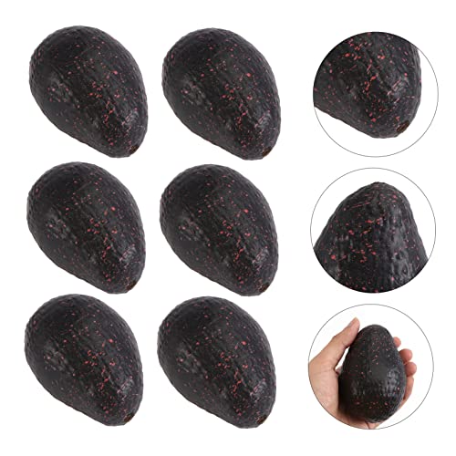 IMIKEYA 6pcs Imitation Avocado Home Decor Artificial Fruit Decor Faux Avocados Fake Fruit Decor Festival Decorations Photography Props Artificial Greenery Fruits Household Foam Accessories