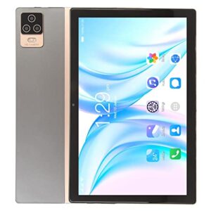 Airshi 10.1 Inch Tablet, 8GB RAM 256GB ROM 100-240V 2 in 1 FHD Tablet 8 Core CPU for Reading (US Plug)