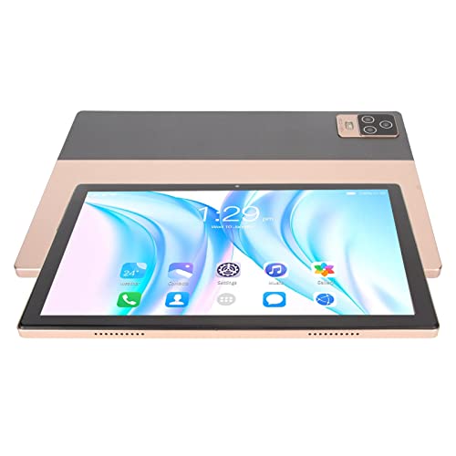 Airshi 10.1 Inch Tablet, 8GB RAM 256GB ROM 100-240V 2 in 1 FHD Tablet 8 Core CPU for Reading (US Plug)