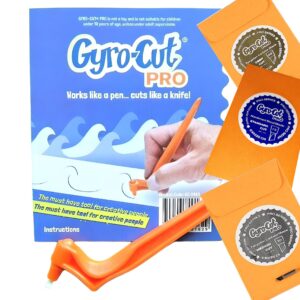 Genuine Gyro-Cut® PRO Tool Kit Including 3 Blades - Standard, Medium and Deep Cut Blades