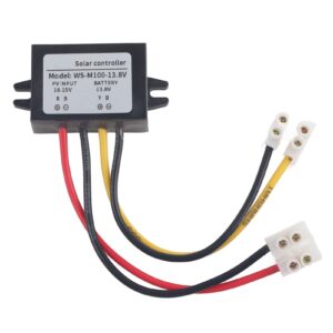 MPPT Solar Controller, Under Voltage Protection Solar Charge Controller Synchronous Rectifier Circuit Structure Maximum Power for Battery (WS-M100-13.8V)