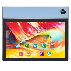 gloglow hd tablet, aluminium alloy us plug 100‑240v business tablet for family (#2)