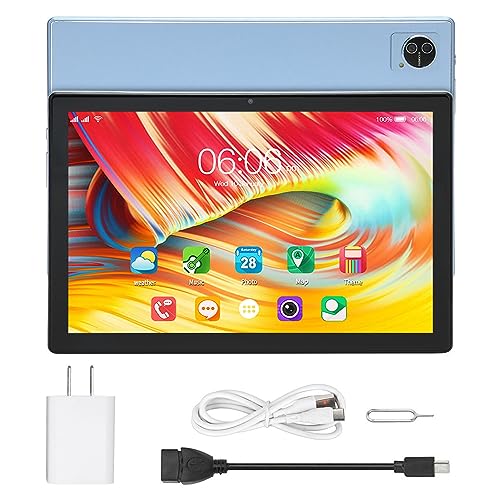 GLOGLOW HD Tablet, Aluminium Alloy US Plug 100‑240V Business Tablet for Family (#2)