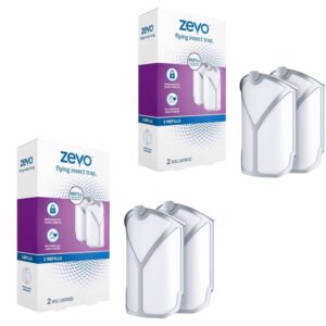zevo refills 4 cartridges | device sold separately…