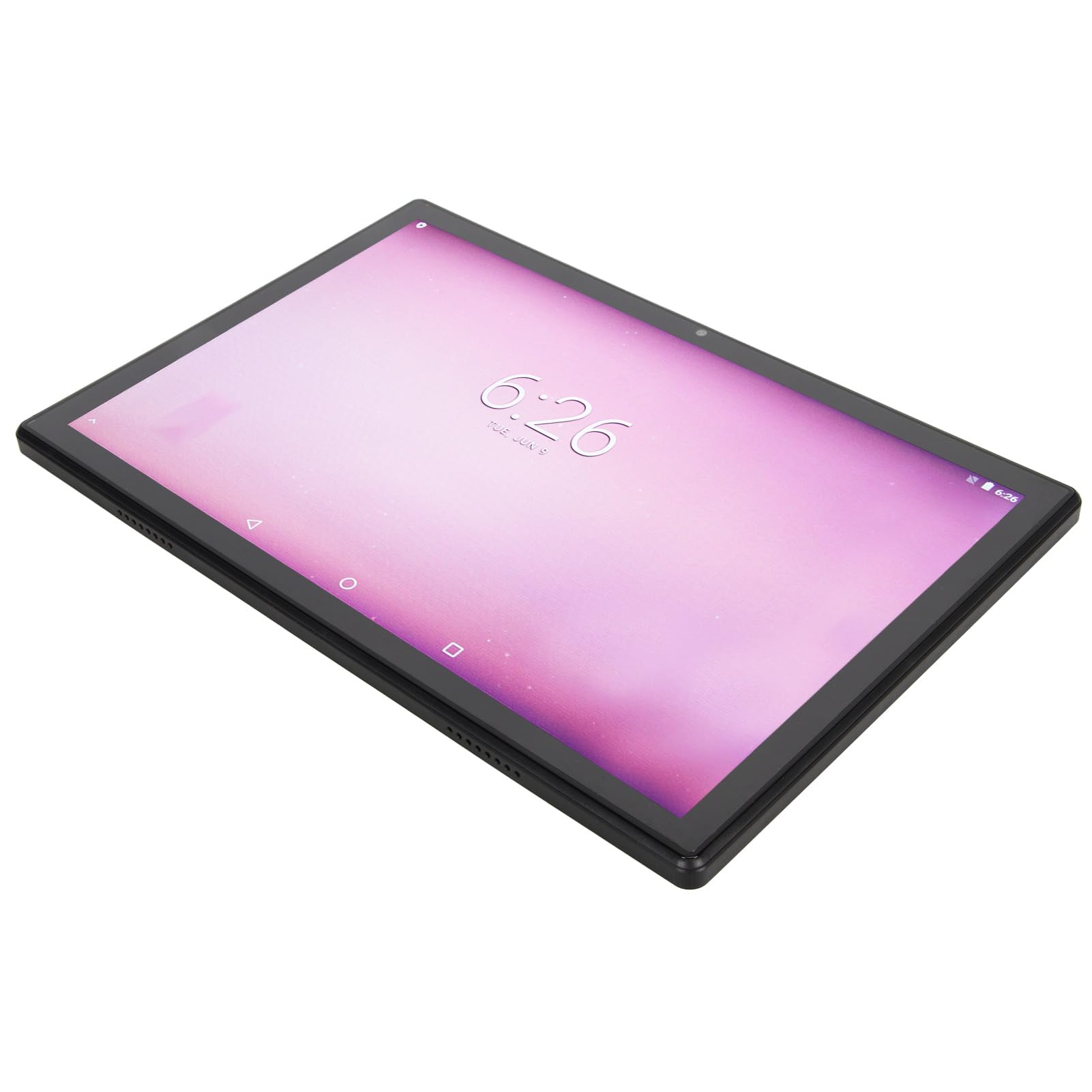 GLOGLOW Digital Tablet Black WiFi Tablet 1960x1080 Resolution 7000mAh 5G WiFi 8GB RAM 256GB ROM for Reading Entertainment (US Plug)