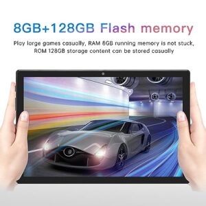 GLOGLOW 10.1 Inch Tablet Dual SIM Dual Standby Tab M10 5G WiFi Tablet 8MP 13MP for Android 11 for Study (Blue)