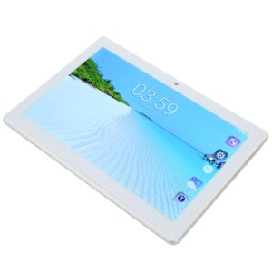HEEPDD Office Tablet, HD Tablet with US Plug Octa Core CPU 100‑240V for School (Silver)
