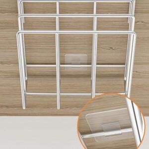 Bafnsiji Under Shelf Chopping Board Rack, Hanging Chopping Board Rack, Space Saving, Hanging Cabinet Storage Basket Organizer, Sturdy and Durable