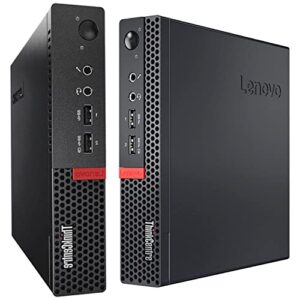 Lenovo ThinkCentre M710q Tiny Mini Desktop PC - Intel i5-6500T, 32GB DDR4 RAM,New 512GB NVMe SSD + 1TB SSD,Wireless Wi-Fi Bluetooth, Keyboard and Mouse,Windows 10 Pro (Renewed)