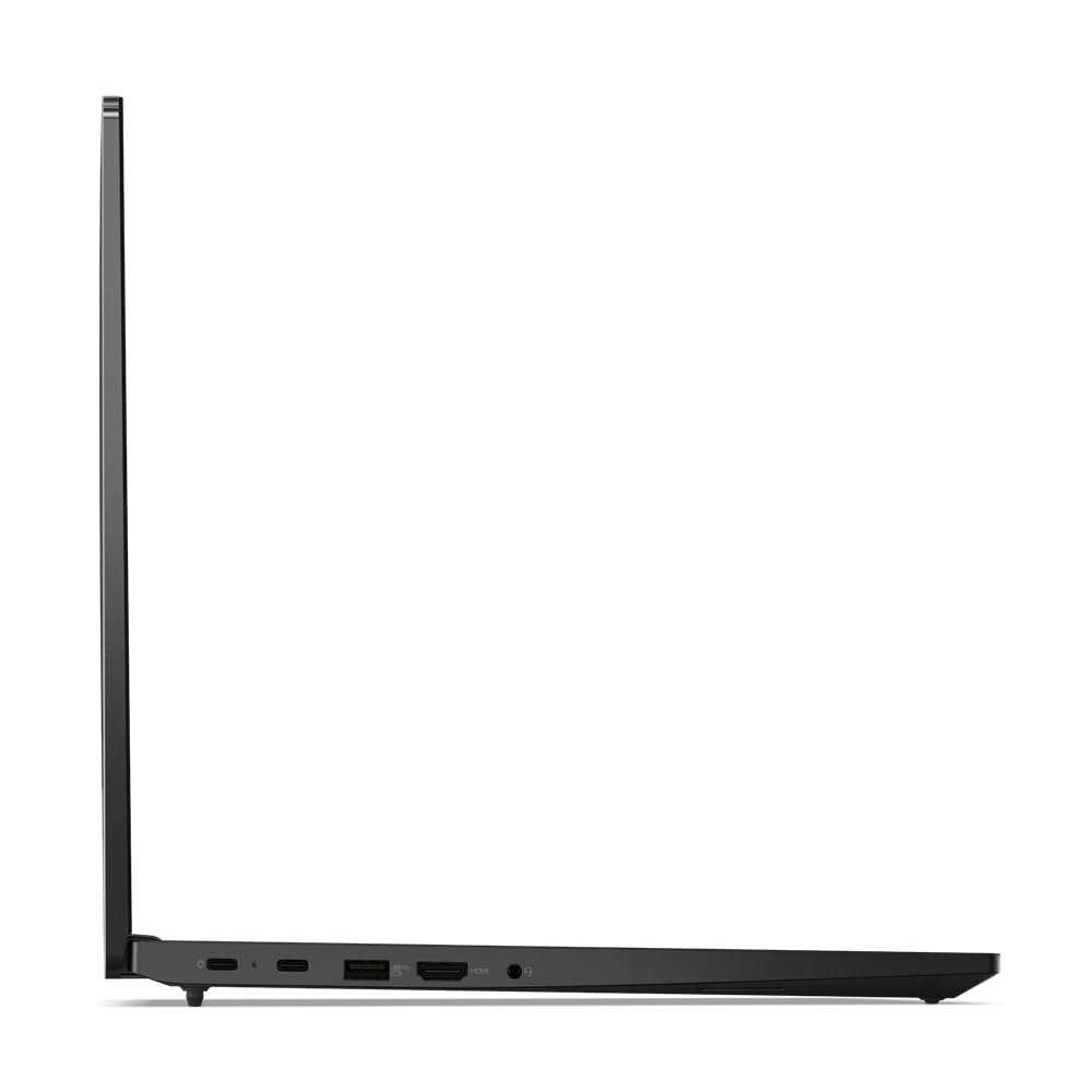 Lenovo 2023 Newest ThinkPad E16 Gen 1 Business,16/inch WUXGA IPS Display 300 nits,Hex-Core AMD Ryzen 5 7530U(Up to4.5GHz),16GB RAM,256GB NVMe SSD,Webcam,WiFi,Win 11 Pro,w/MarxsolCables Graphite Black