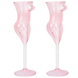 bestoyard 2pcs red wine glasses glass home wine wine goblet cocktail water goblets toasting glass wine red wine wine cups high borosilicate glass water