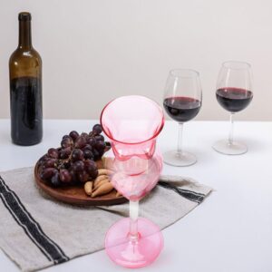 BESTOYARD 2pcs red wine glasses glass home wine wine goblet cocktail water goblets toasting glass wine red wine wine cups High borosilicate glass water