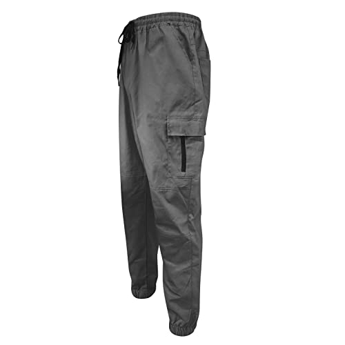 Men's Assault Tactical Pants Lightweight Cotton Outdoor Military Combat Cargo Trousers Hiking Pants Men Slim Fit mingwangseo @g Dark Gray