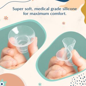 Idaho Jones Pump in Comfort Bundle: Flange Inserts & Cushy Silicone Flanges for Breast Pumps - Optimize Your Pumping Experience!