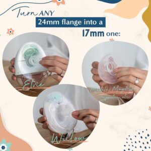 Idaho Jones Pump in Comfort Bundle: Flange Inserts & Cushy Silicone Flanges for Breast Pumps - Optimize Your Pumping Experience!