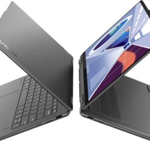 Lenovo 2023 Newest Yoga 7i 2-in-1 Laptop, 14" 2.2K IPS Touchscreen, Intel Core i7-1355U(10 core), 16GB RAM, 1TB SSD, Intel Iris Xe Graphics, Backlit Keyboard, Wi-Fi 6E, Windows 11 Home, Storm Grey