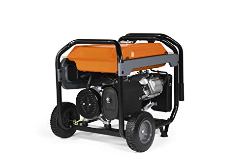 Generac 7715 GP8000E 8,000-Watt Gas-Powered Portable Generator - Electric Start with COsense - Powerrush Advanced Technology - Reliable Power for Emergencies and Recreation - 49 State Compliant