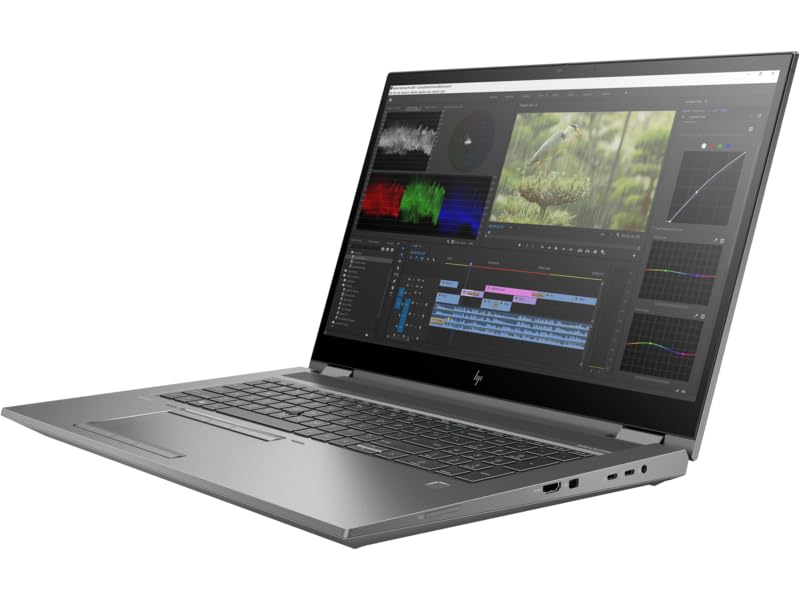 HP ZBook Fury Notebook Laptop 17.3" Display Intel Core i9-11950H 2TB NVME SSD 64GB(2x32GB) DDR4 3200Mhz RAM nVIDIA RTX A3000 WiFi Bluetooth Mini USB HUB