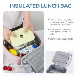 TOURIT Lunch Bag and 5 Ice Packs Bargain Perfect Combination