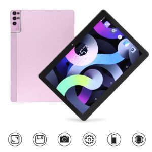 10.1In 2 in 1 Android Tablet, LCD FHD Touch Screen, 4GB RAM 64GB ROM Octa Core, 5G WiFi, BT5.0, 4G Calling, 8MP 13MP Dual Camera, 8800mAh, with Case Keyboard (US Plug)