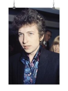 bob dylan vintage photo poster - image by shutterstock