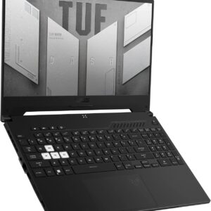 ASUS TUF Dash F15 Gaming Laptop (15.6" 144Hz, Intel 12th Gen i7-12650H, 64GB RAM, 2TB PCle SSD, Geforce RTX 3070 8GB (Beat RTX 4060)), Thunderbolt 4, Backlit KB, IST Cable, Win 11 Home - Black