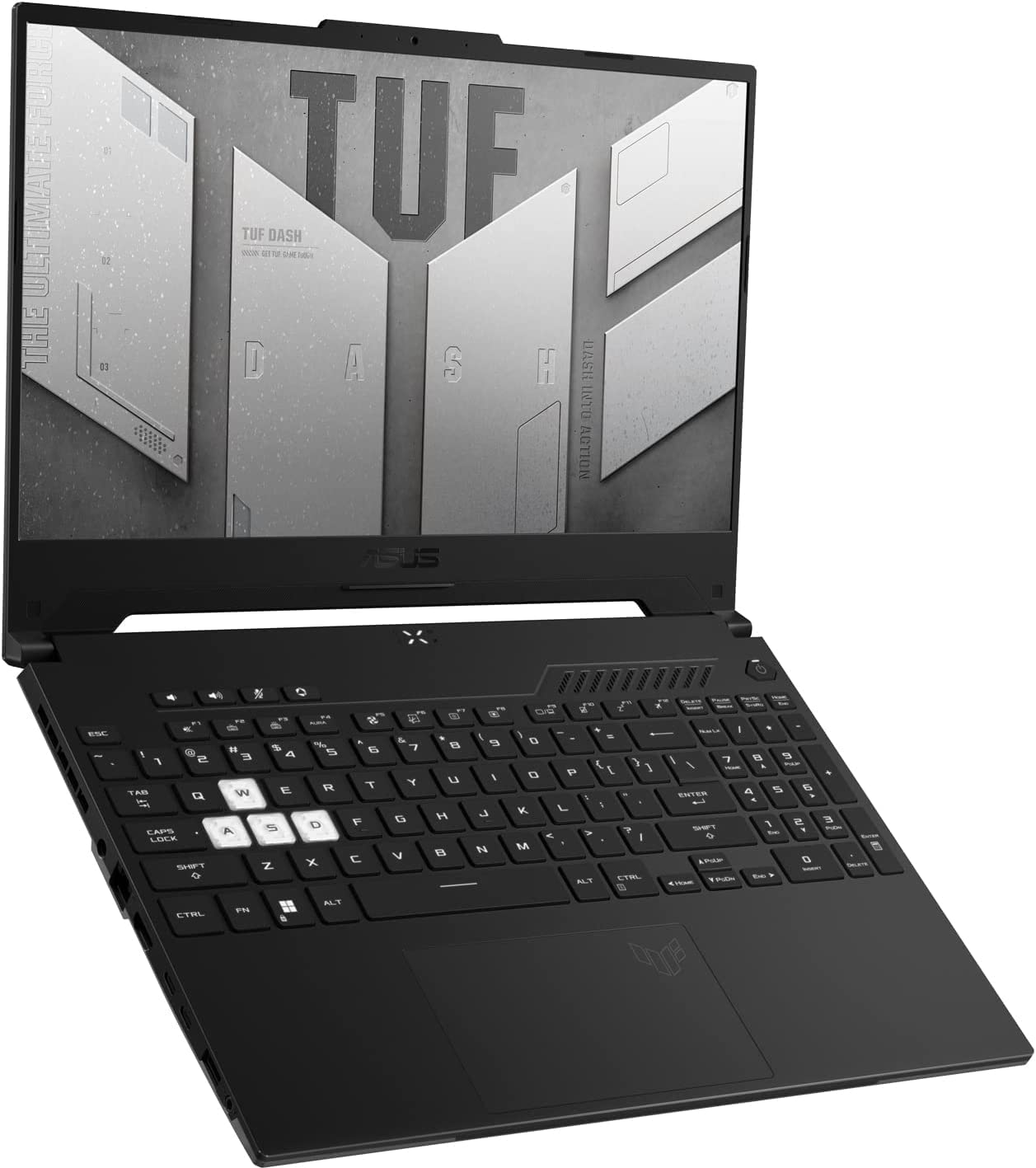 ASUS TUF Dash F15 Gaming Laptop (15.6" 144Hz, Intel 12th Gen i7-12650H, 64GB RAM, 2TB PCle SSD, Geforce RTX 3070 8GB (Beat RTX 4060)), Thunderbolt 4, Backlit KB, IST Cable, Win 11 Home - Black