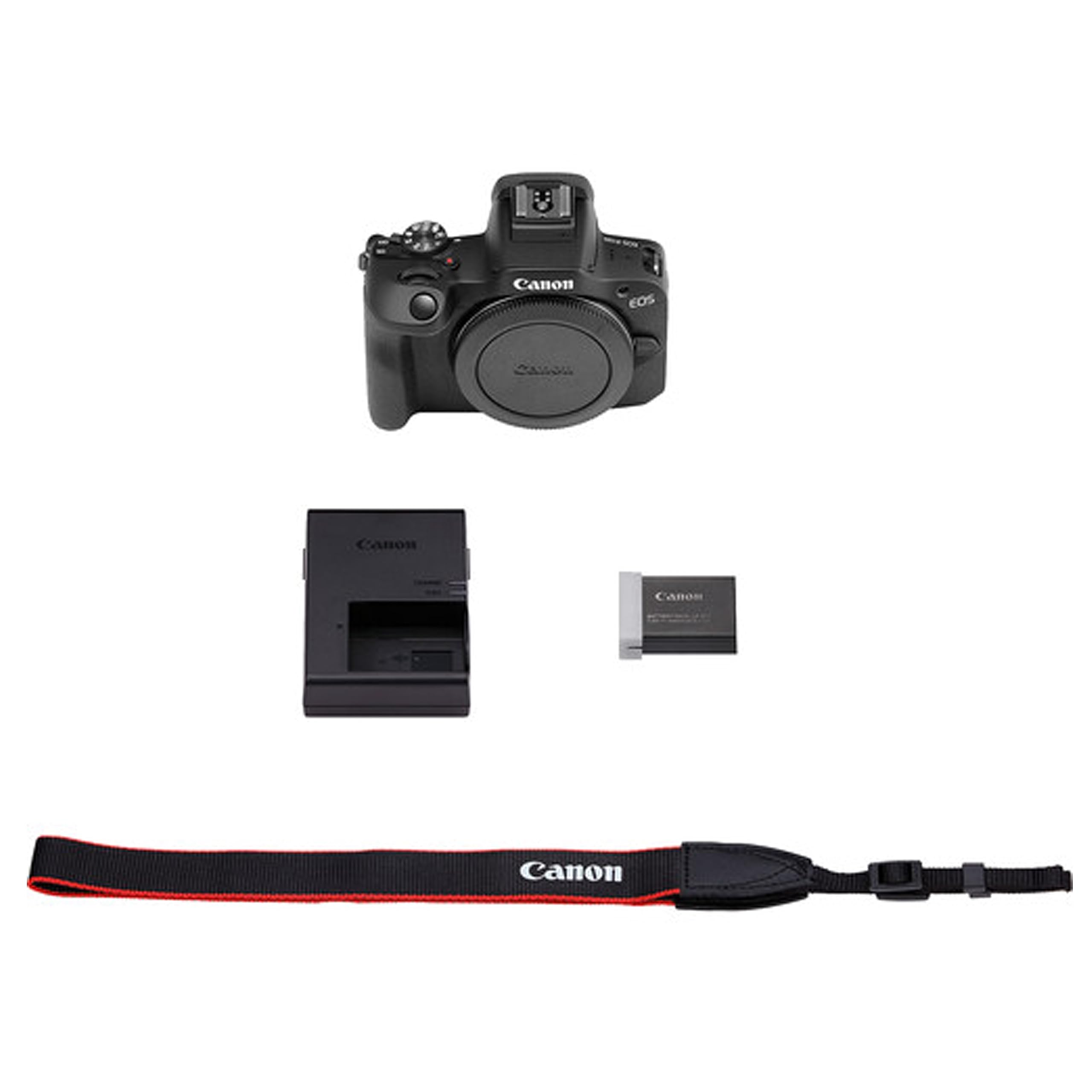 Canon EOS R100 Mirrorless Camera with 50mm Prime Lens + 100S Sling Backpack + 64GB Memory Cards, Professional Photo Bundle (40pc Bundle) (Renewed)