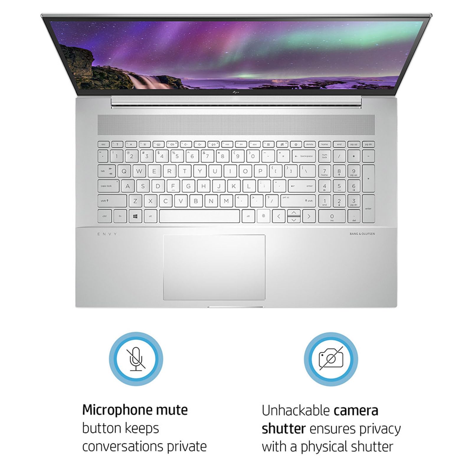 HP Envy Laptop 17inch Touch Screen Stylus Pen - Intel i7-1255U 10Core - FHD IPS 300Nits 100% sRGB - Backlit Keyboard - Thunderbolt 4 USB C - Wi-Fi 6 - Windows11 (64GB RAM |2TB PCIe SSD)